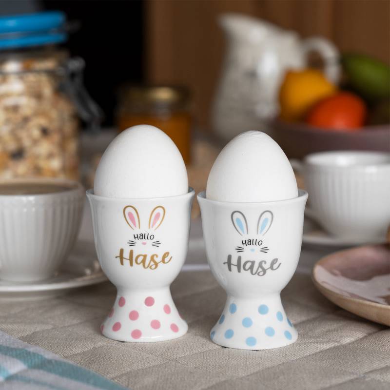 Eierbecher-Set »Hallo Hase« von GRUSS&CO