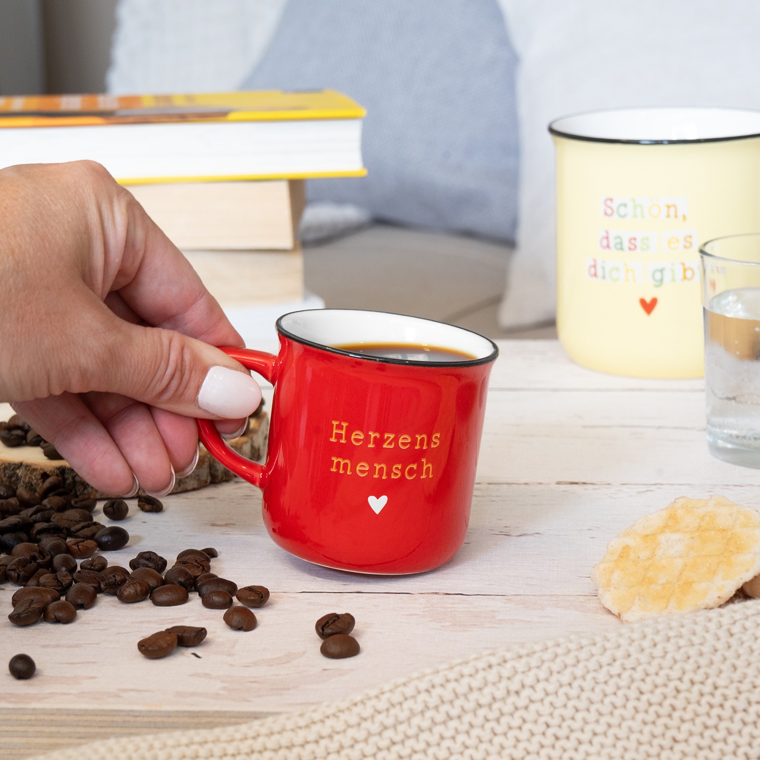 Espressobecher »Herzensmensch« von GRUSS&CO