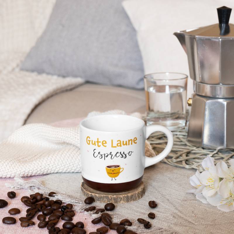 Espressotasse »Gute Laune« von GRUSS&CO