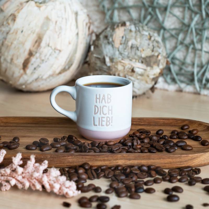 Espressotasse »Hab dich lieb!« Espressotasse »Hab dich lieb!« von GRUSS&CO