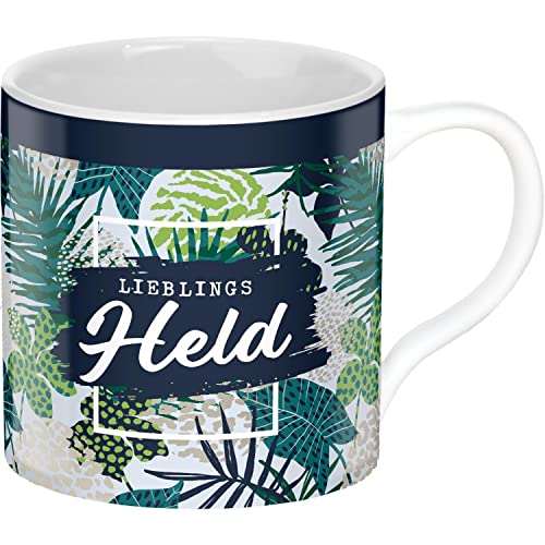 GRUSS & CO 47634 Tasse Held, Porzellan, 45 cl, Dschungel-Print, Mehrfarbig GRUSS & CO 47634 Tasse Held, Porzellan, 45 cl, Dschungel-Print, Mehrfarbig von GRUSS & CO