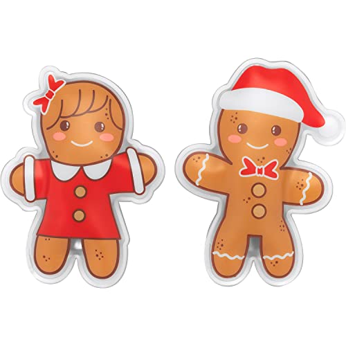 GRUSS & CO Partner Motiv Lebkuchen, Zwei Pfefferkuchen-Form | 51118 Handwärmer-Set, PVC, Mehrfarbig, Einheitsgröße GRUSS & CO Partner Motiv Lebkuchen, Zwei Pfefferkuchen-Form | 51118 Handwärmer-Set, PVC, Mehrfarbig, Einheitsgröße von GRUSS & CO