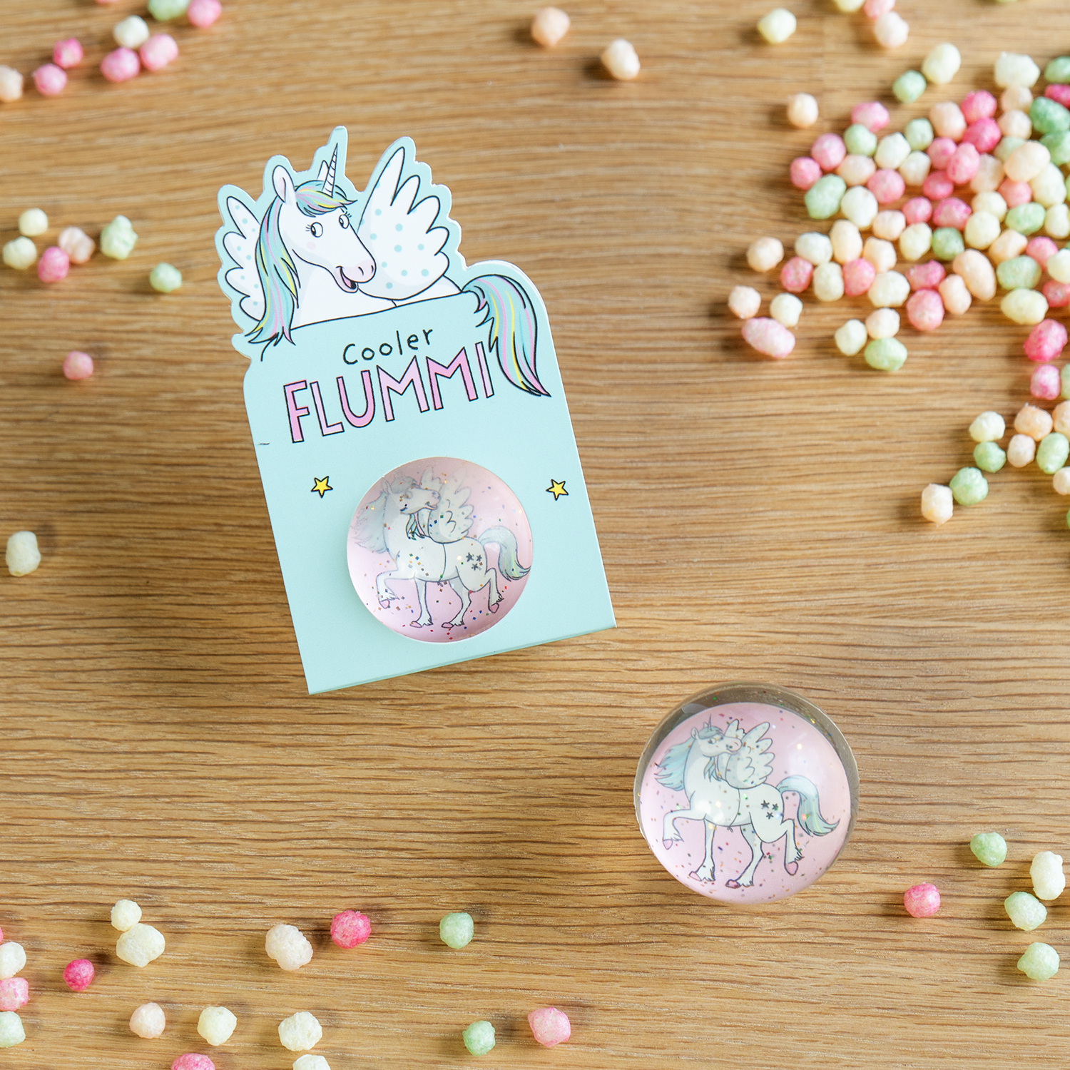 Glitzerflummi »Einhorn« Glitzerflummi »Einhorn« von GRUSS&CO