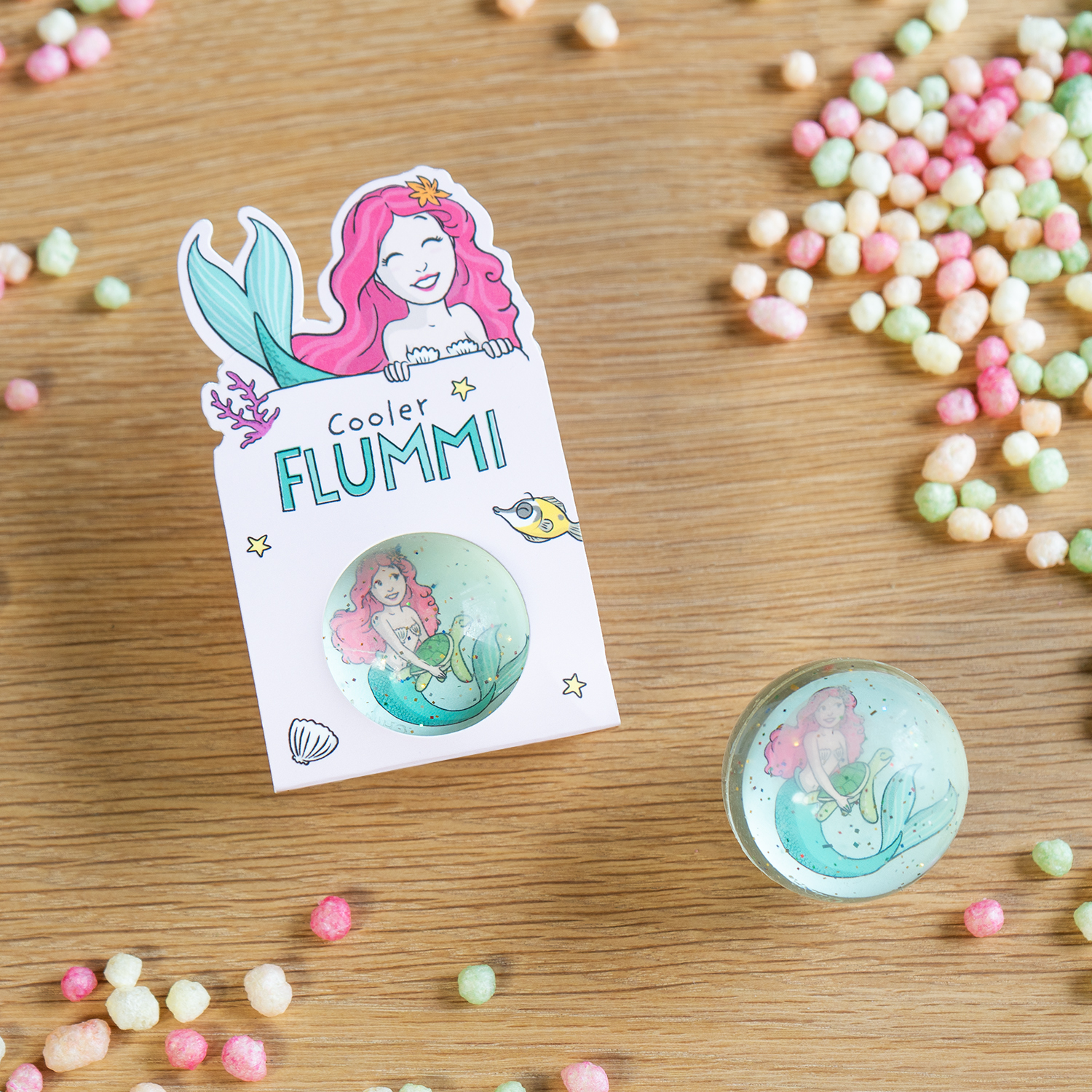 Glitzerflummi »Meerjungfrau« Glitzerflummi »Meerjungfrau« von GRUSS&CO