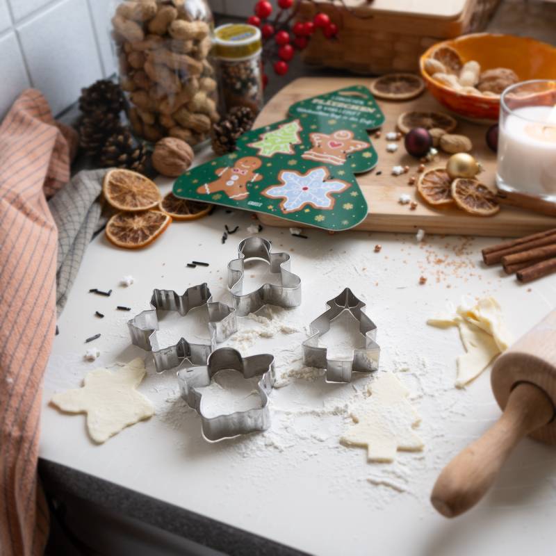 Keksausstecher-Set »Lebkuchen, Plätzchen und Vanilleduft« von GRUSS&CO