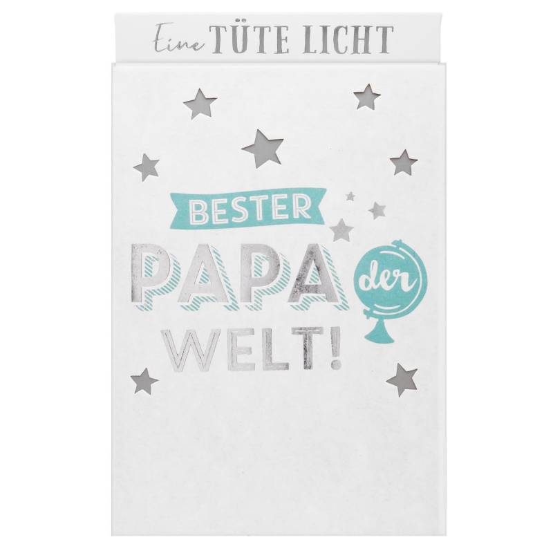 Lichttüte »BESTER PAPA der WELT!« Lichttüte »BESTER PAPA der WELT!« von GRUSS&CO