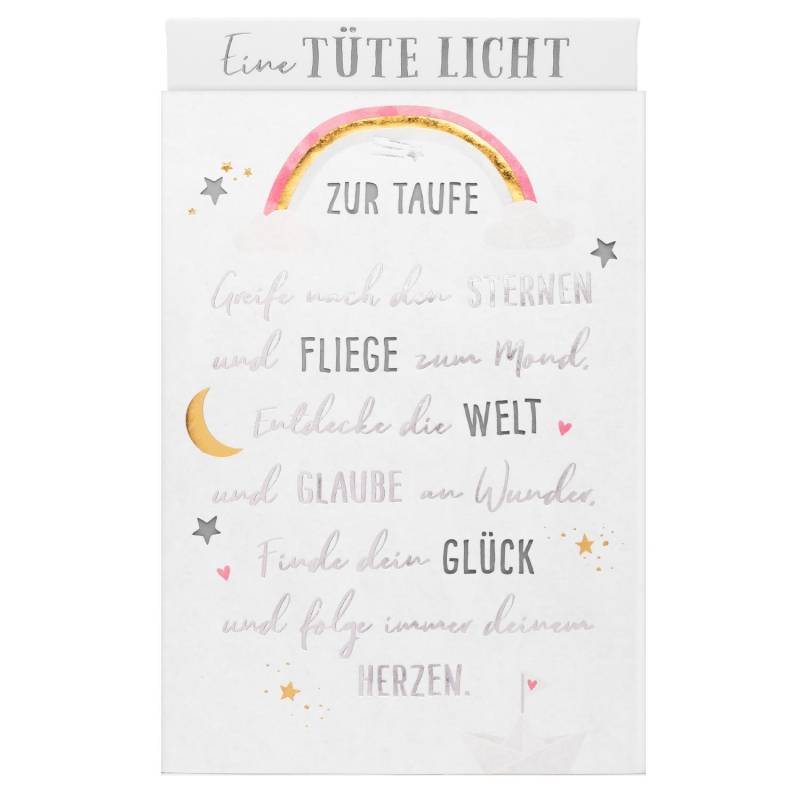 Lichttüte Motiv »Greife nach den STERNEN« Lichttüte Motiv »Greife nach den STERNEN« von GRUSS&CO