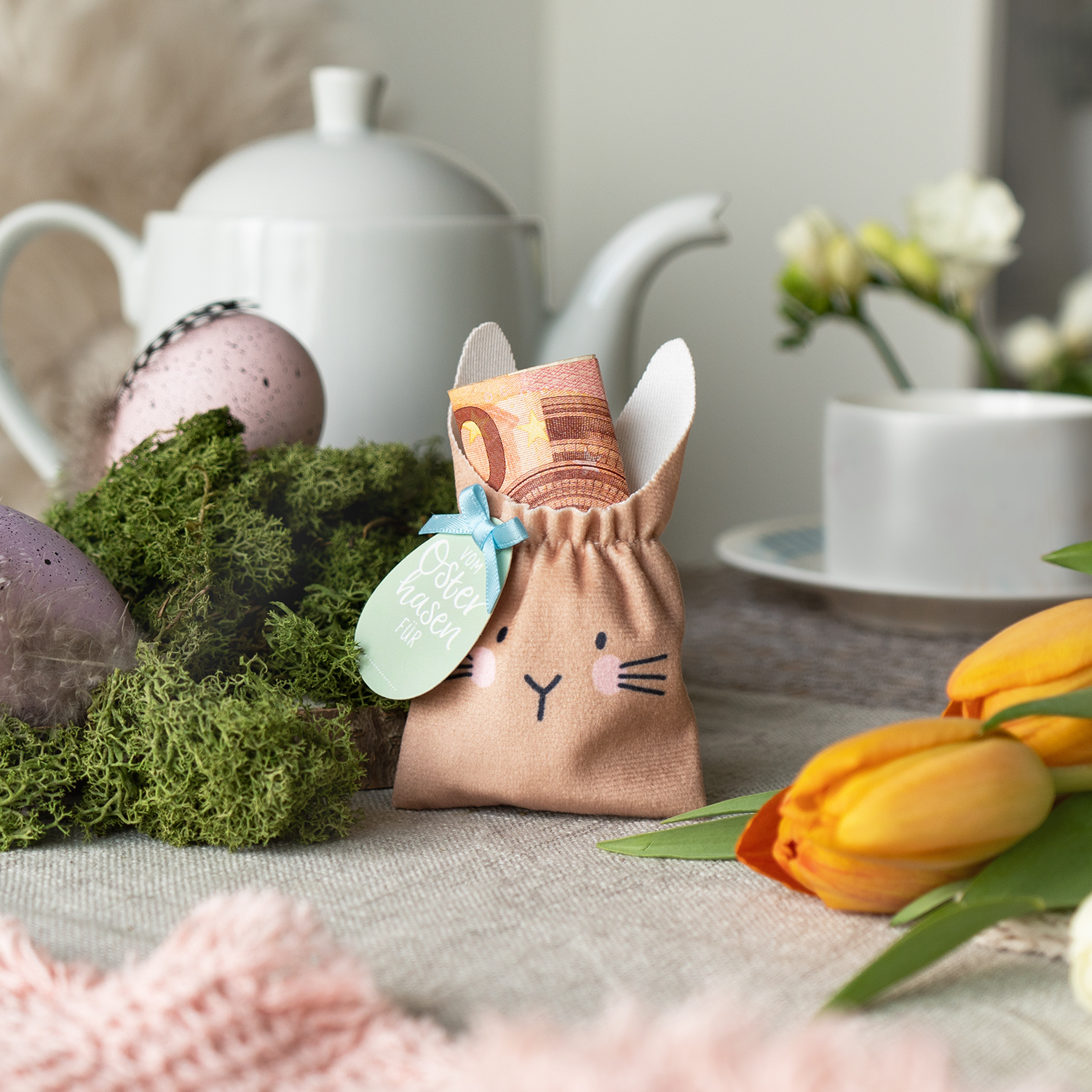Osterhasen-Säckchen »Brauner Hase« Osterhasen-Säckchen »Brauner Hase« von GRUSS&CO