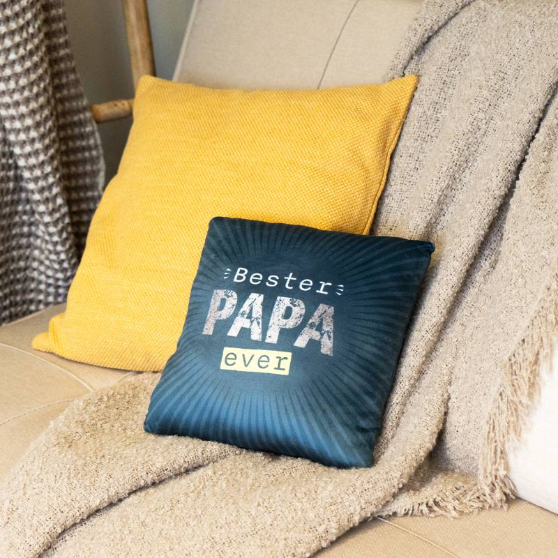 Plüschkissen »Bester Papa« von GRUSS&CO