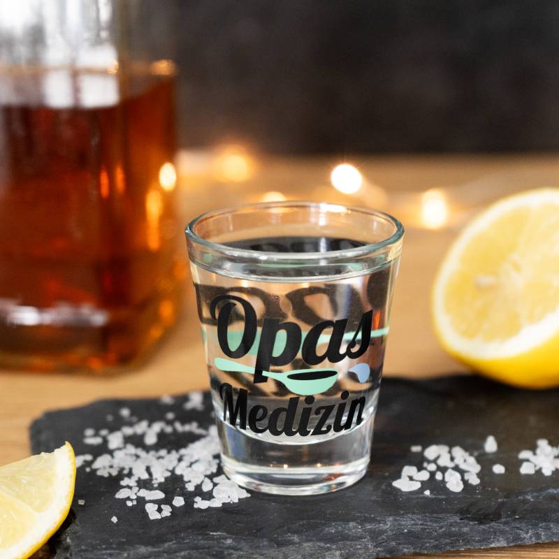 Schnapsglas »Opas Medizin« von GRUSS&CO