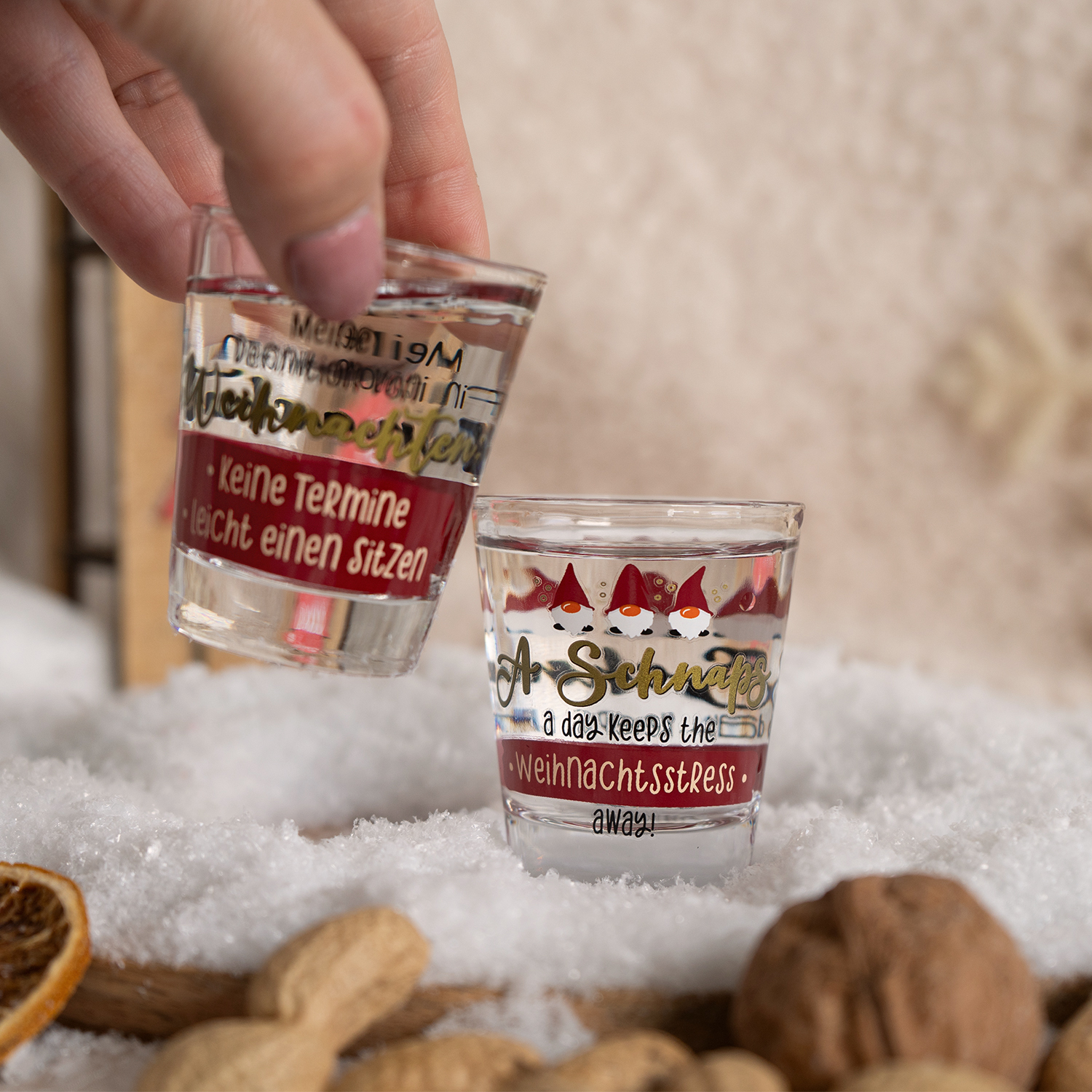 Schnapsglas-Set »Weihnachtsstress« Schnapsglas-Set »Weihnachtsstress« von GRUSS&CO