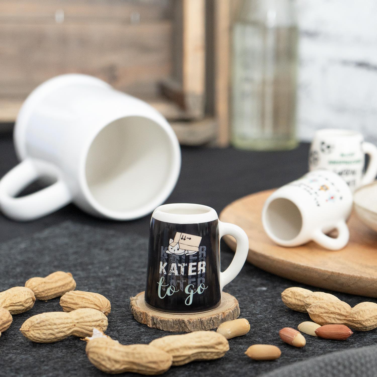 Schnapskrug »Kater to go« Schnapskrug »Kater to go« von GRUSS&CO