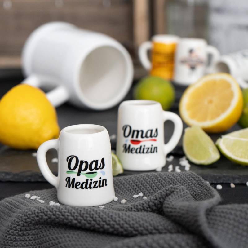 Schnapskrug »Opas Medizin« von GRUSS&CO