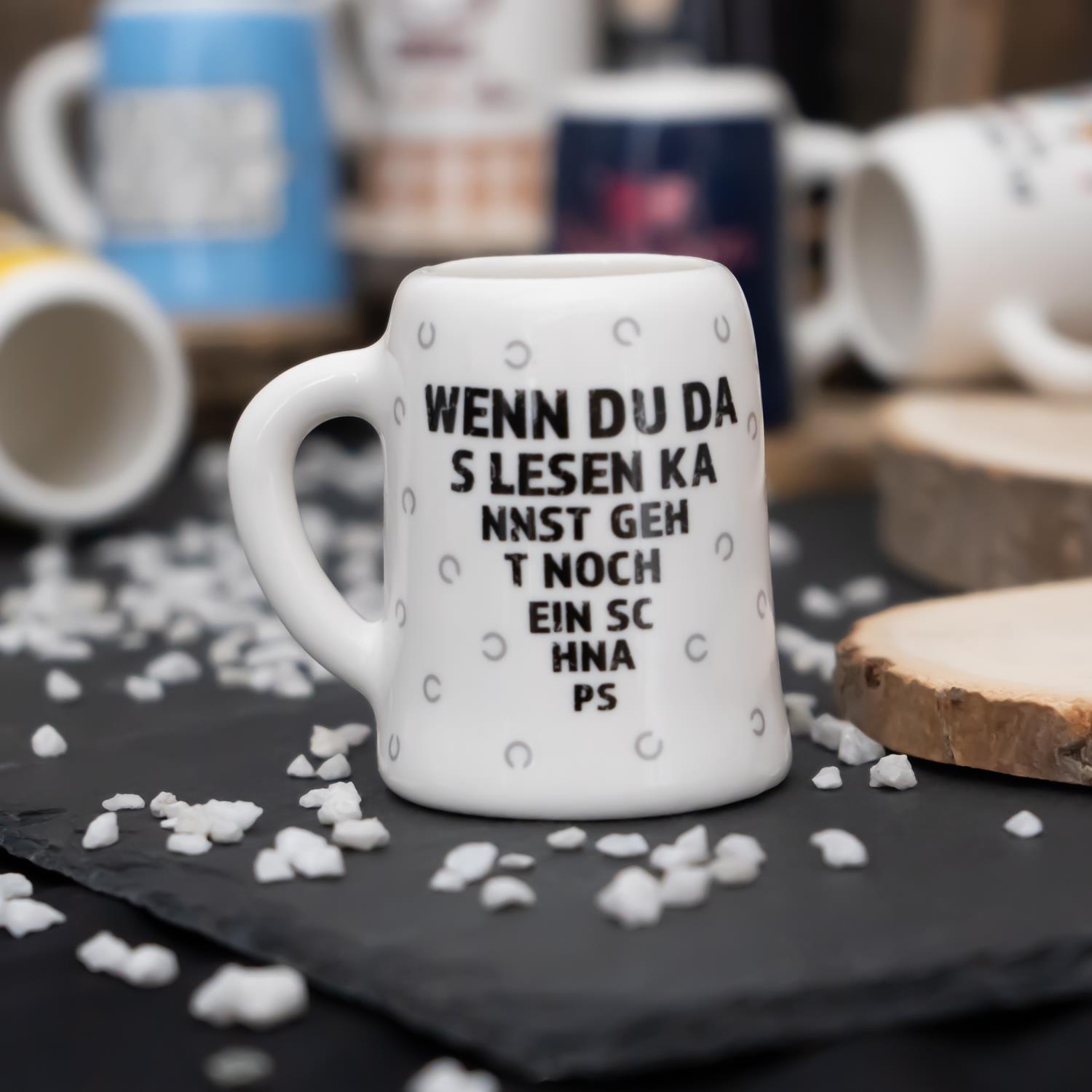 Schnapskrug »lesen« Schnapskrug »lesen« von GRUSS&CO