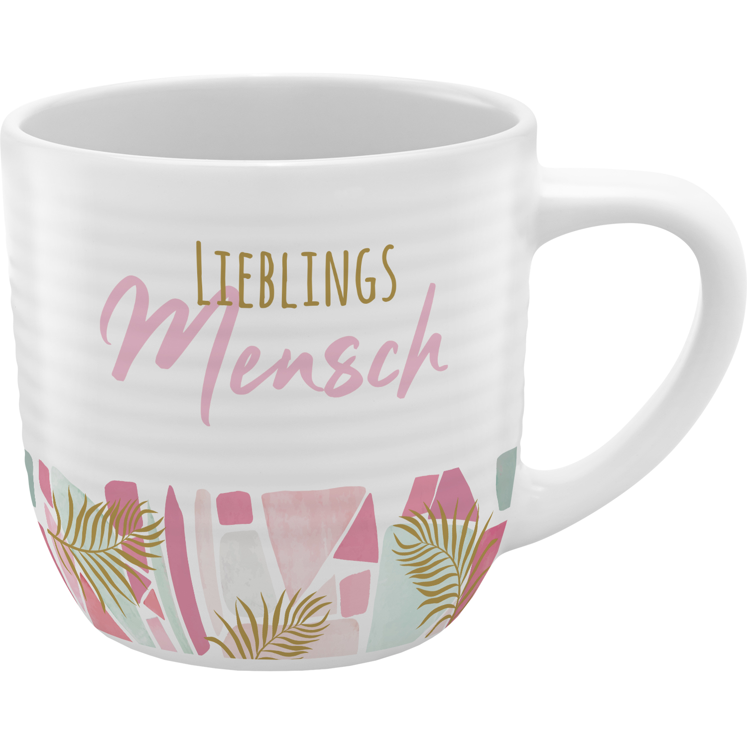 Tasse Rillen Motiv »Lieblingsmensch« Tasse Rillen Motiv »Lieblingsmensch« von GRUSS&CO