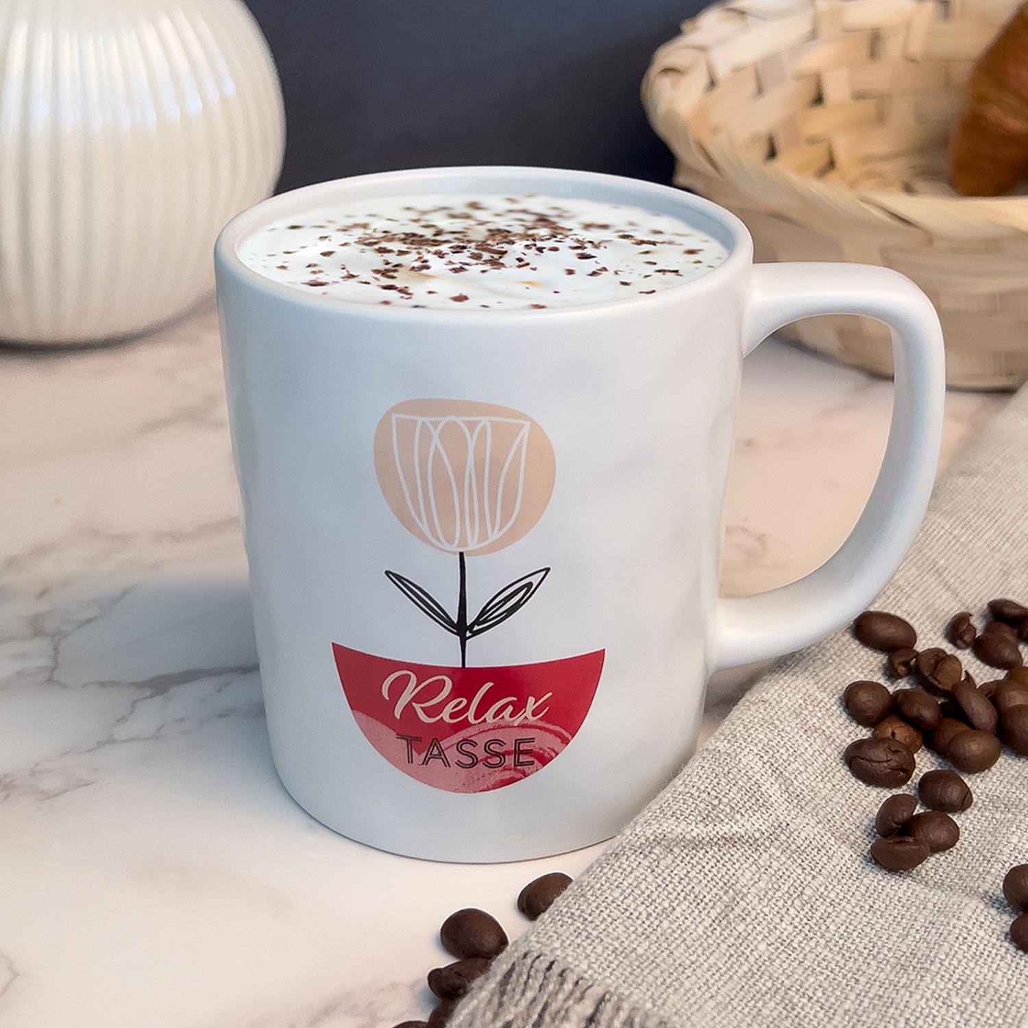 Tasse Struktur »Relaxtasse« Tasse Struktur »Relaxtasse« von GRUSS&CO