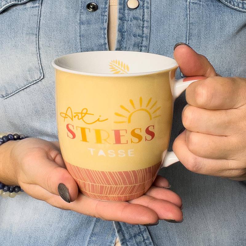 Tasse pastell »Anti Stress« Tasse pastell »Anti Stress« von GRUSS&CO
