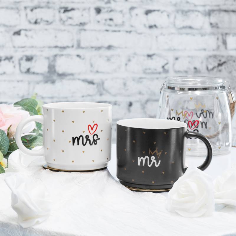 Tassen-Set »Mr. & Mrs.« von GRUSS&CO