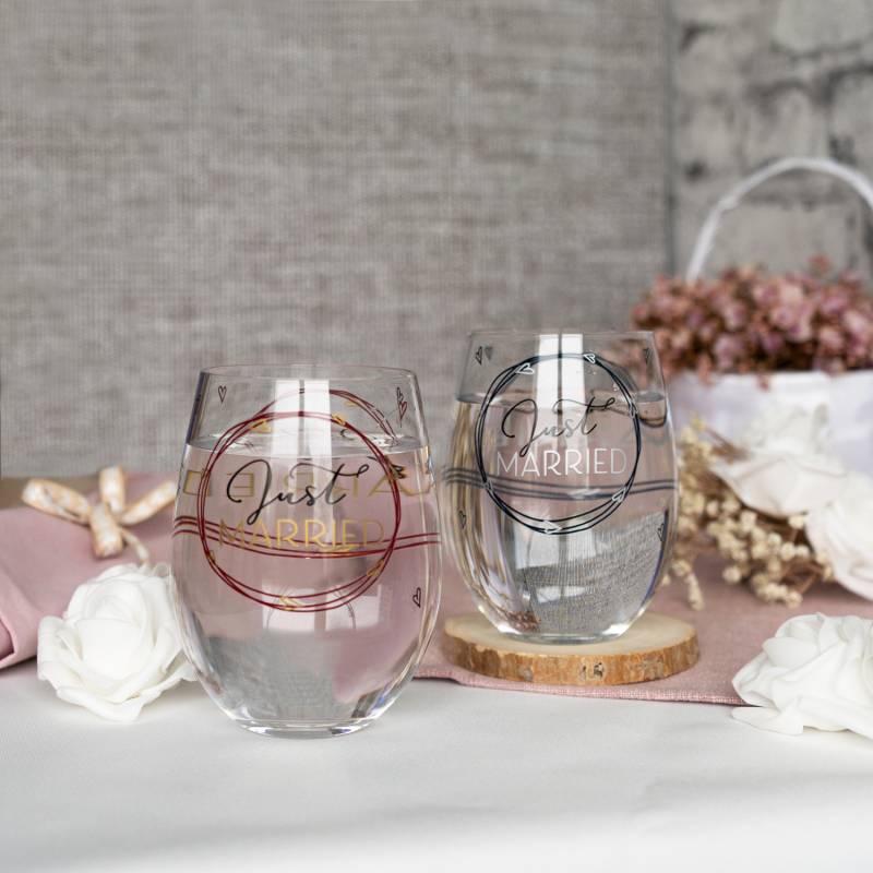 Trinkglas-Set »Hand in Hand ein Leben lang« von GRUSS&CO