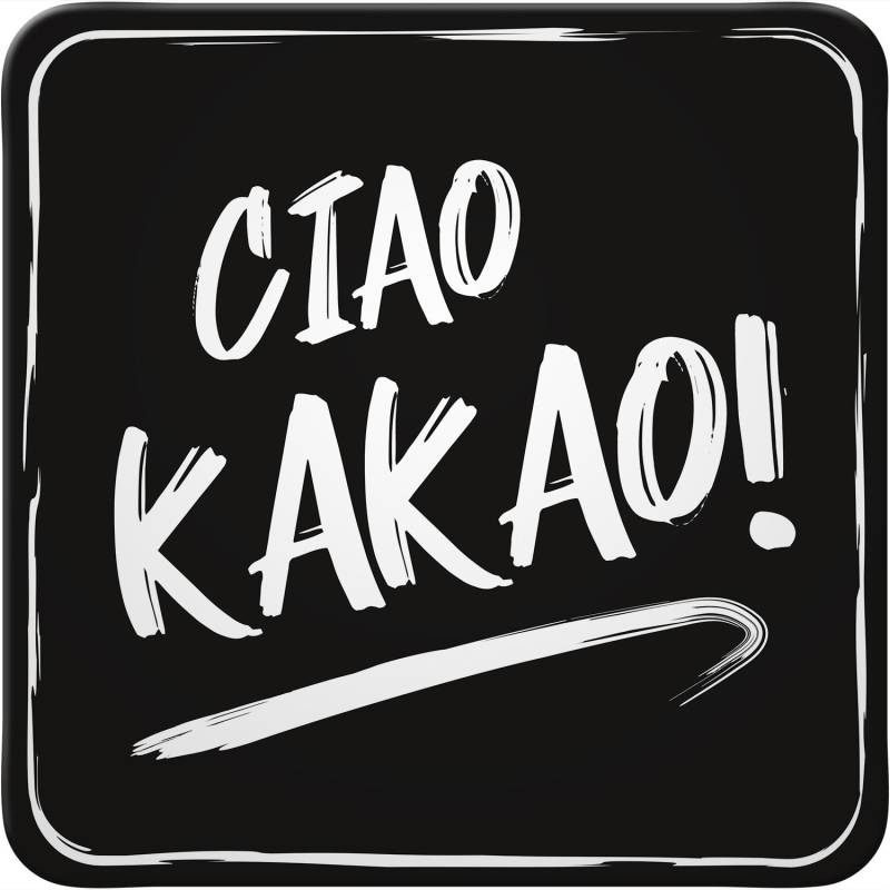 Untersetzer »Ciao Kakao!« von GRUSS&CO
