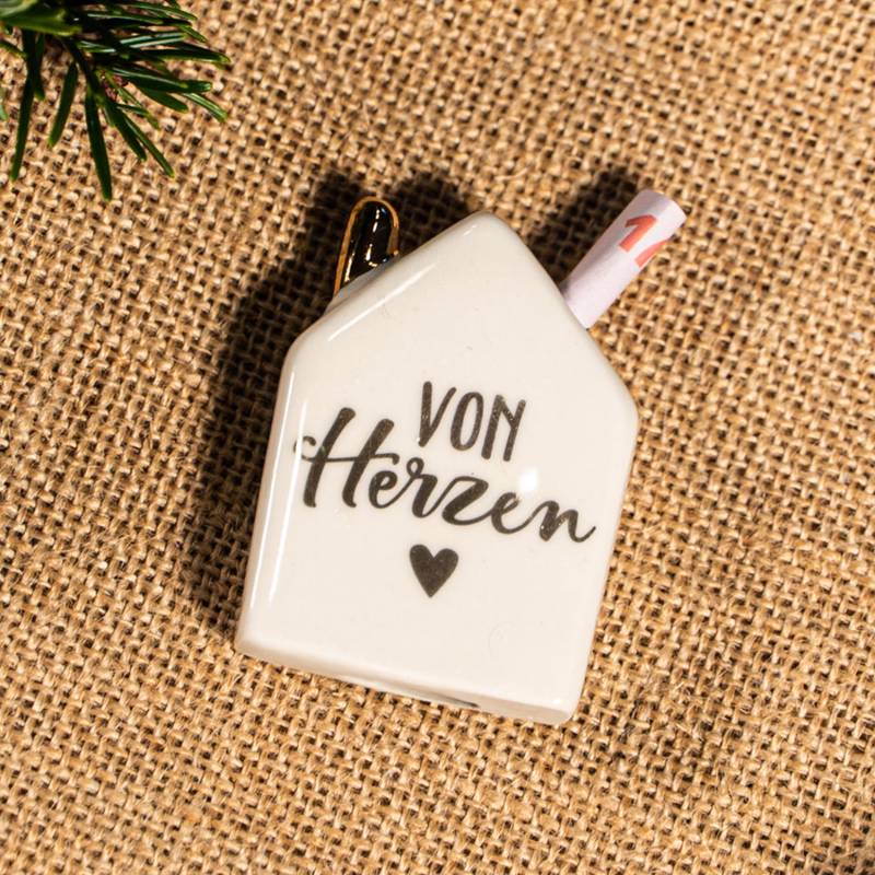 Weihnachtliches Geldgeschenk »Von Herzen« Weihnachtliches Geldgeschenk »Von Herzen« von GRUSS&CO