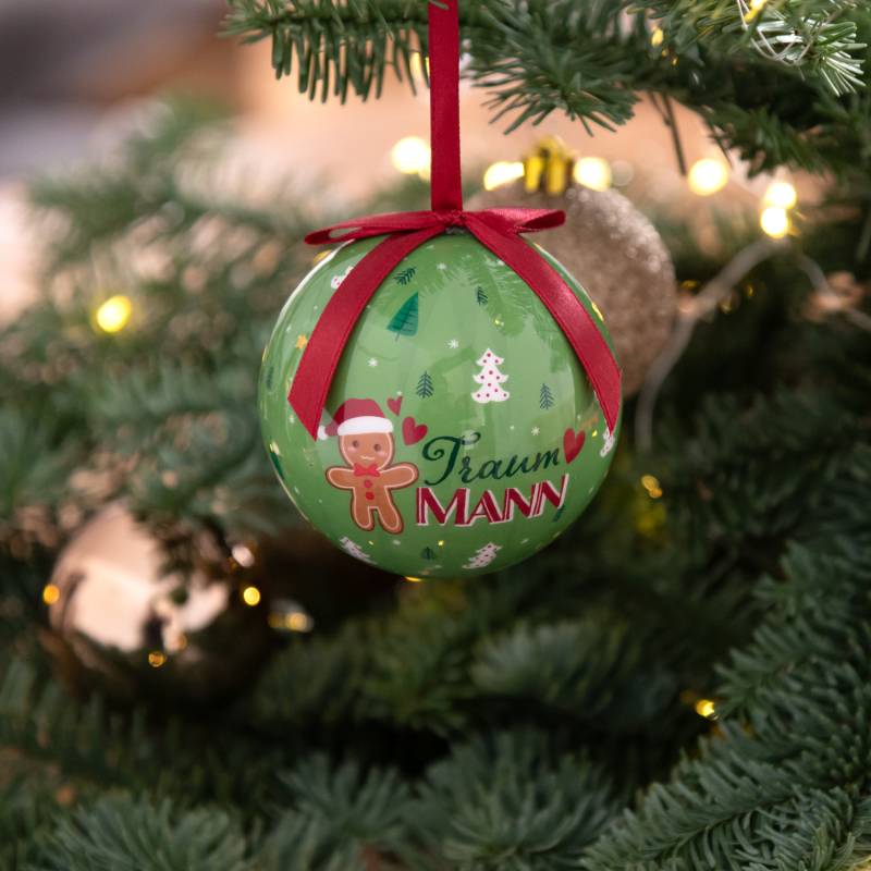 Weihnachtskugel »Traummann« von GRUSS&CO