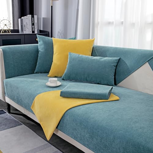 GRUYWC Chenille Sofabezug, Rutschfester Couch üBerzug, Hund Katze Sofaschoner, 1/2/3/4 Sitzer Sofa üBerwurf, füR U Form/L Form Sektionssofa GRUYWC Chenille Sofabezug, Rutschfester Couch üBerzug, Hund Katze Sofaschoner, 1/2/3/4 Sitzer Sofa üBerwurf, füR U Form/L Form Sektionssofa von GRUYWC