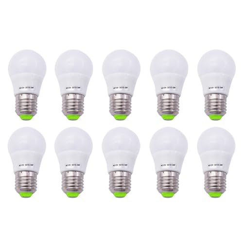 E27 3,0 Watt SMD LED Keramik Glühbirne AC/DC 12V 30W Glühlampe Ersatz Home Lighting Kronleuchter Tischlampen Warmweiß Packung mit 10 von GRV