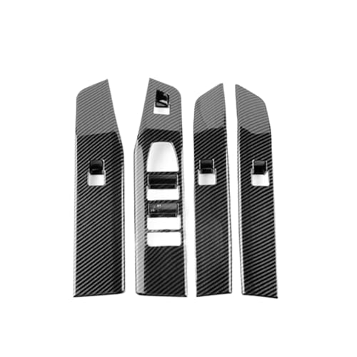 GRZPCJZM Kompatibel mit Autofensterschalter-Heber-Panel-Zierrahmen-Abdeckungsaufkleber, kompatibel mit BMW X3 G45 X3 M50 2025 Tuning-Innenausstattung von GRZPCJZM