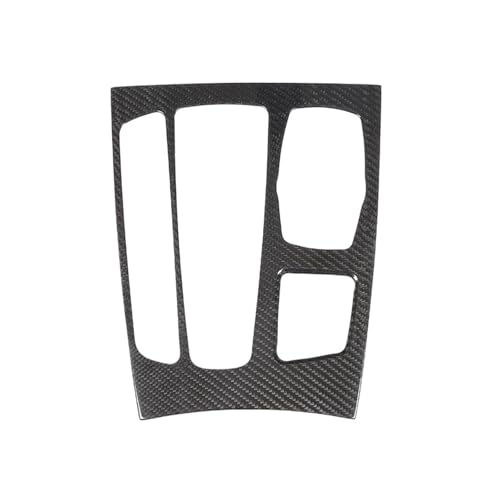 GRZPCJZM Kompatibel mit BMW X5 X6 F15 F16 2014–2018, Innenverkleidung der mittleren Schalttafel aus echtem Carbon, kompatibel mit Linkslenker von GRZPCJZM