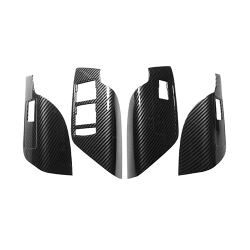 GRZPCJZM Kompatibel mit Buick Regal 2009–2016. Kompatibel mit Opel Insignia MK1. ABS-Carbon-Textur. Autotür-/Fensterschalter-Bedienfeld. Türgriffabdeckung.(Window Switch Cover) von GRZPCJZM