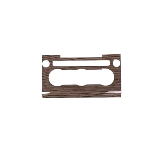 GRZPCJZM Kompatibel mit Carbon Fiber Style Car Center Console AC Panel Rahmenabdeckung Zieraufkleber Kompatibel mit Land Rover Range Rover Sport 2014-2018 Zubehör(Sands Wood Grain) von GRZPCJZM