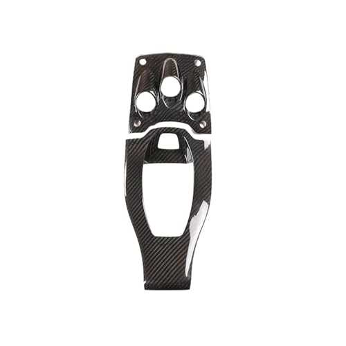 GRZPCJZM Kompatibel mit Ferrari 458 Dry Carbon Fiber Zentralsteuerung Schalttafelabdeckung Verkleidung Dekoration Zubehör Modifikation 2011-2016(Black Carbon) von GRZPCJZM