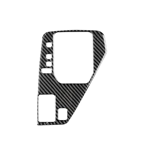 GRZPCJZM Kompatibel mit Subaru Crosstrek Impreza 2024, Aufkleber aus echter weicher Kohlefaser for Linkslenker, Auto-Schalttafel, Innenausstattung(Type B JDM Black) von GRZPCJZM