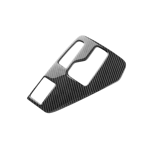 GRZPCJZM Kompatibel mit Subaru Crosstrek Impreza 2024, Aufkleber aus echter weicher Kohlefaser for Linkslenker, Auto-Schalttafel, Innenausstattung(Type C Black) von GRZPCJZM
