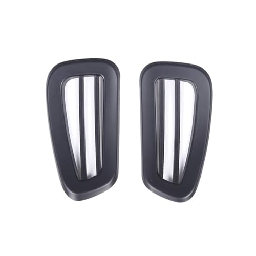 GRZPCJZM Kompatibel mit dem Abdeckrahmen for die A-Säulen-Entlüftungsöffnung der Klimaanlage im Auto. Kompatibel mit Corvette C8 Stingray Z51 Z06 2020-2023 Zubehör(Matte Black) von GRZPCJZM