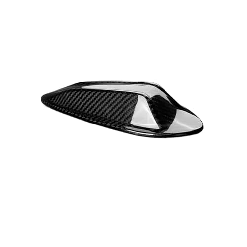 GRZPCJZM Kompatibel mit der Haifischflossen-Antennenabdeckung for Autodächer, kompatibel mit BMW G20 G22 G23 M3 G42 G80 3er-Serie 2023 2024, Aufkleberzubehör aus echter Hartkohlefaser(for G82 23-24) von GRZPCJZM