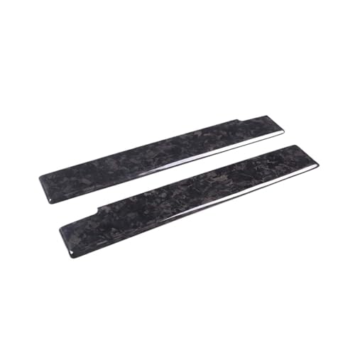 GRZPCJZM Kompatibel mit echter Kohlefaser, Abdeckungsverkleidung for die mittlere Ablagebox des Rücksitzes, kompatibel mit Innenausstattungszubehör for Panamera 971 2017–2023(Forging Pattern) von GRZPCJZM