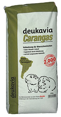 TOP Futtermittel 20 kg Deuka Carangas, Meerschweinchenfutter mit Vitamin C von GS Futtermittel