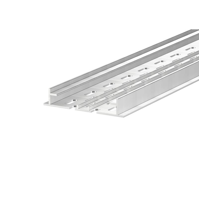 GS Terrassen Halter für Rinne Proside 100 mm x 20 mm x 200 mm Alu Blank von GS Terrasen Montagesysteme