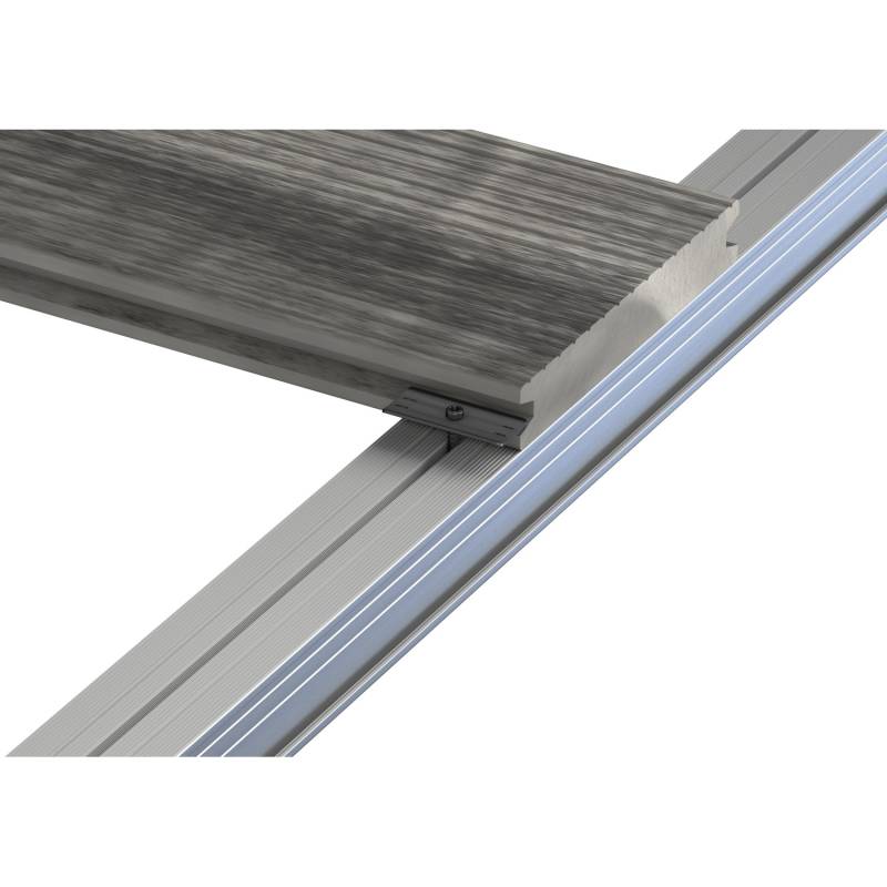 GS Terrassen Klammerclip Easyfix V für Schräge Nuten Schwarz von GS Terrasen Montagesysteme