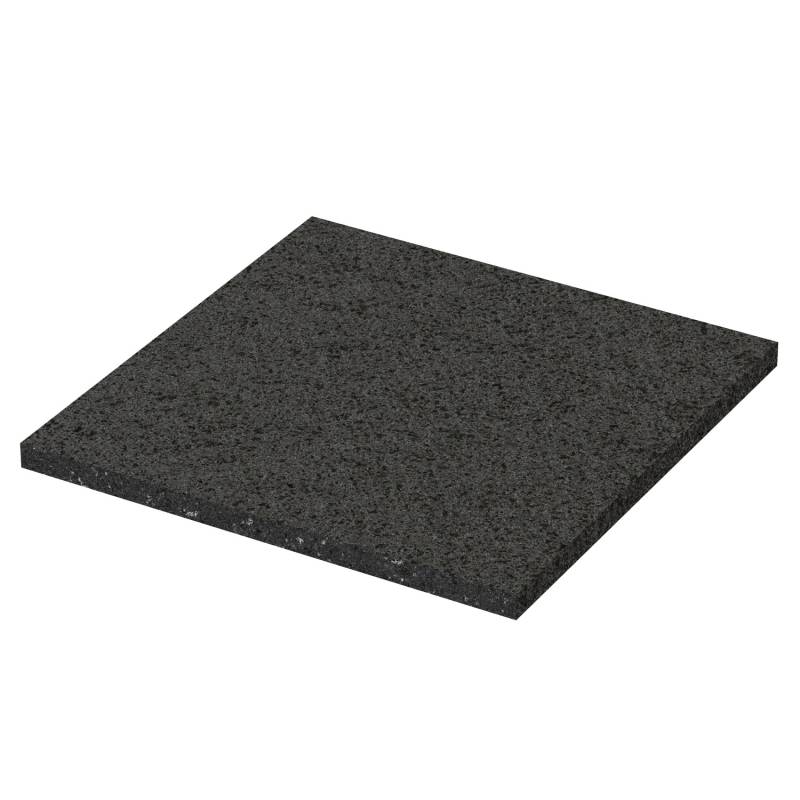 GS Terrassen Weichschaumpad 200 mm x 200 mm x 10 mm Schwarz von GS Terrasen Montagesysteme