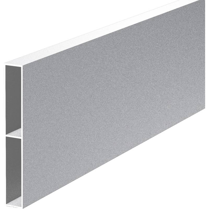 ZacAlu Lattenbrett Silbergrau 14,5 x 180 cm von GS Terrasen Montagesysteme