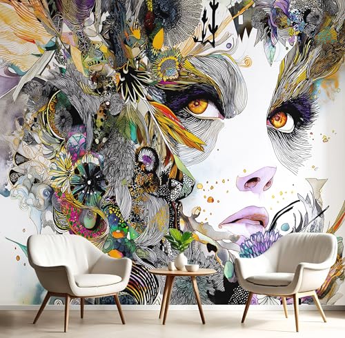 Fototapete 3D Seide Farbe Kaleidoskop-Dame 200X140Cm Fantasy-Figuren Wandbild Tapete Panorama Für Wohnzimmer Schlafzimmer Erwachsene,Kinderzimmer,Restaurant Dekoration Fototapete 3D Seide Farbe Kaleidoskop-Dame 200X140Cm Fantasy-Figuren Wandbild Tapete Panorama Für Wohnzimmer Schlafzimmer Erwachsene,Kinderzimmer,Restaurant Dekoration von GSAEIMCT