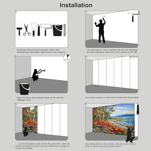 Seide Fototapete Farbe Blumen,Gräser Und Sträucher 250X170Cm Foto Tapete Schlafzimmer Wohnzimmer Xxl Wandtapete Ölgemälde Landschaft Tapeten 3D Effekt Wand Kinderzimmer Restaurant Dekoration Seide Fototapete Farbe Blumen,Gräser Und Sträucher 250X170Cm Foto Tapete Schlafzimmer Wohnzimmer Xxl Wandtapete Ölgemälde Landschaft Tapeten 3D Effekt Wand Kinderzimmer Restaurant Dekoration von GSAEIMCT