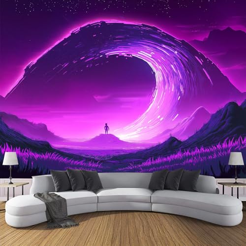 Seide Fototapete Rosa Lila Berglichtwellen 450X300Cm Foto Tapete Schlafzimmer Wohnzimmer Xxl Wandtapete Fantasy-Ästhetik Tapeten 3D Effekt Wand Kinderzimmer Restaurant Dekoration Seide Fototapete Rosa Lila Berglichtwellen 450X300Cm Foto Tapete Schlafzimmer Wohnzimmer Xxl Wandtapete Fantasy-Ästhetik Tapeten 3D Effekt Wand Kinderzimmer Restaurant Dekoration von GSAEIMCT