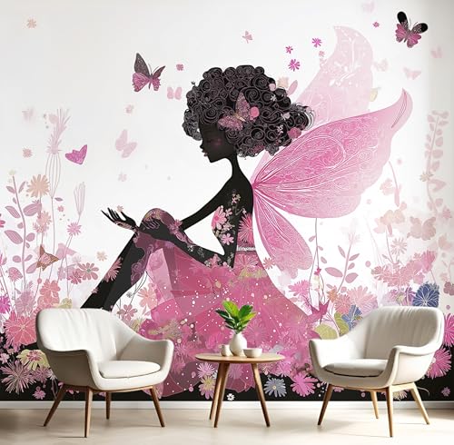 Seide Fototapete Rosa Schmetterlingsmädchen 450X300Cm Foto Tapete Schlafzimmer Wohnzimmer Xxl Wandtapete Zeichentrickfiguren Tapeten 3D Effekt Wand Kinderzimmer Restaurant Dekoration Seide Fototapete Rosa Schmetterlingsmädchen 450X300Cm Foto Tapete Schlafzimmer Wohnzimmer Xxl Wandtapete Zeichentrickfiguren Tapeten 3D Effekt Wand Kinderzimmer Restaurant Dekoration von GSAEIMCT