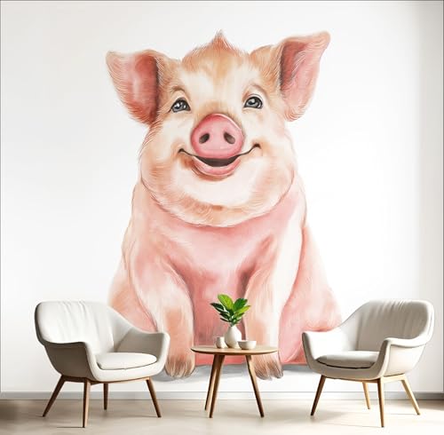 Seide Fototapete Rosa Süßes Schwein 450X300Cm Foto Tapete Schlafzimmer Wohnzimmer Xxl Wandtapete Aquarell Tiere Tapeten 3D Effekt Wand Kinderzimmer Restaurant Dekoration Seide Fototapete Rosa Süßes Schwein 450X300Cm Foto Tapete Schlafzimmer Wohnzimmer Xxl Wandtapete Aquarell Tiere Tapeten 3D Effekt Wand Kinderzimmer Restaurant Dekoration von GSAEIMCT