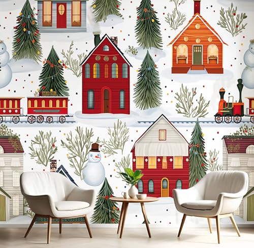 Seide Fototapete Rot Weiß Schneemannhaus 150X105Cm Foto Tapete Schlafzimmer Wohnzimmer Xxl Wandtapete Illustration Landschaft Tapeten 3D Effekt Wand Kinderzimmer Restaurant Dekoration Seide Fototapete Rot Weiß Schneemannhaus 150X105Cm Foto Tapete Schlafzimmer Wohnzimmer Xxl Wandtapete Illustration Landschaft Tapeten 3D Effekt Wand Kinderzimmer Restaurant Dekoration von GSAEIMCT