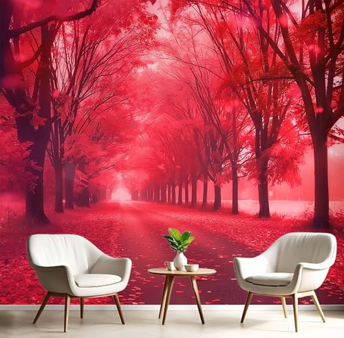Tapete 3D Fototapete Rot Highway Woods 200X140Cm Wandbild Fototapeten,Verträumte Landschaft Tapeten Wandtapete Schlafzimmer Wohnzimmer Tv Hintergrund Wand Moderne Wanddeko Tapete 3D Fototapete Rot Highway Woods 200X140Cm Wandbild Fototapeten,Verträumte Landschaft Tapeten Wandtapete Schlafzimmer Wohnzimmer Tv Hintergrund Wand Moderne Wanddeko von GSAEIMCT